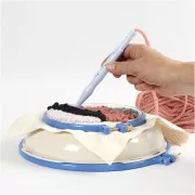 Tambour à broder avec socle 14.5 cm et 22 cm pour broderie et punch needle x1