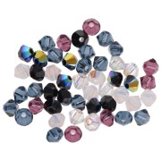 Mix de Toupies en cristal PureCrystal 5328 - 3 mm Tendance x50