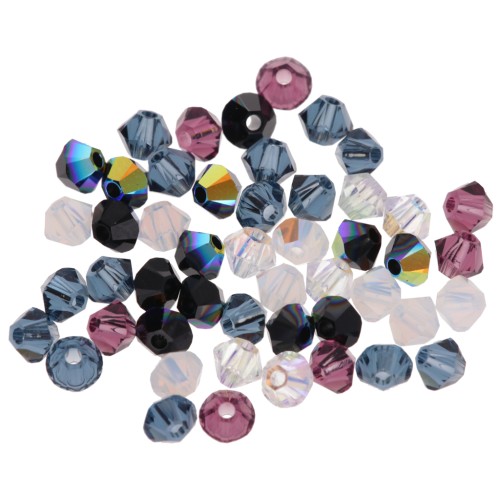 Mix de Toupies en cristal PureCrystal 5328 - 3 mm Tendance x50