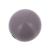 Perle en résine opaque 14 mm - Lilas x1|raw }}