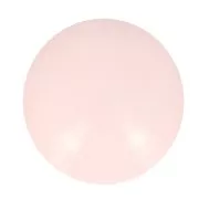 Cabochon rond en résine opaque 14 mm - Rose pastel x1