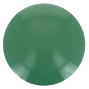 Cabochon rond en résine opaque 14 mm - Vert x1|raw }}