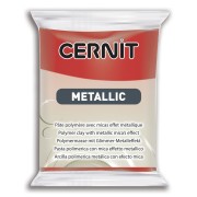 Pâte Cernit Metallic Rouge 56gr (n°400)