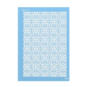 Silk Screen Moiko pour Pâte polymère 74x105 mm - Motif Kaléidoscope 13.20|raw }}