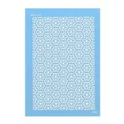 Silk Screen Moiko pour Pâte polymère 74x105 mm - Motif Millefiori 13.22