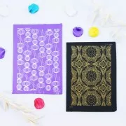 Silk Screen Moiko pour Pâte polymère 74x105mm - Coquille Design Caroline Cornic