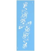Silk Screen Moiko pour bracelet 23x7 cm - Frise Flowers