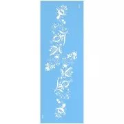 Silk Screen Moiko pour bracelet 23x7 cm - Frise Flowers
