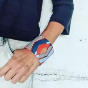 Silk Screen Moiko pour bracelet 23x7 cm - Urbain