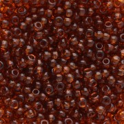 Preciosa Perles rocailles 9/0 2.5 mm - Dark Topaz x20g|raw }}
