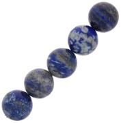 Perle en pierre gemme Lapis Lazuli 14 mm x1|raw }}