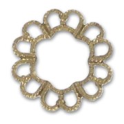 Estampe ronde 19 mm bronze x1|raw }}