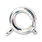 Fermoir à ressort 10 mm en Argent 925 x1