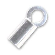 Embouts pour cordon 2 mm en Argent 925 x4