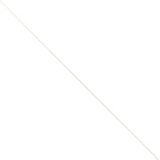 Chaîne fine maille Rectangle 0.45mm - Acier inoxydable 316L Doré x50cm