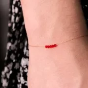 Chaîne fine maille Rectangle 0.45mm - Acier inoxydable 316L Doré x50cm