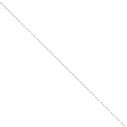 Chaîne fine maille Rectangle 0.45 mm - Acier inoxydable 316L x1m