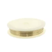 Fil semi-dur 0.5 mm en Gold filled (or laminé)  x20m