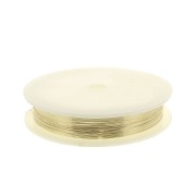 Fil souple 0.5 mm en Gold filled (or laminé)  x10m