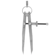 Compas droit à serrage rapide pour bijoutier 14 cm x1