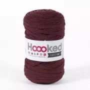 Fil trapilho - Hoooked Ribbon XL DMC - Pelote Jersey Maroon Rust x120m