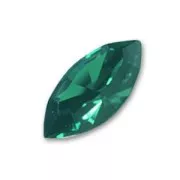 Navette PureCrystal 4228 10x5 mm Emerald