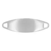 Intercalaire pour bracelet à graver 30x9 mm - Acier inoxydable x1