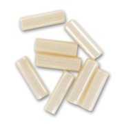 Preciosa Perles rocailles tubes 6.5x2 mm Crème x20g|raw }}