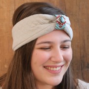 Serti griffe pour cabochon fond plat 18x13 mm bronze x1