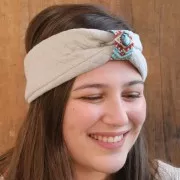 Serti griffe pour cabochon fond plat 18x13 mm bronze x1