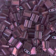 Miyuki Tila Beads 5x5x1.9 mm TL-0316 - Lt Amethyst Gold Luster x10g