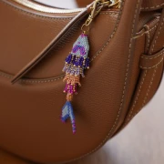 Miyuki Delica 11/0 DB0610 - Dyed Silver Lined Dark Violet x8g