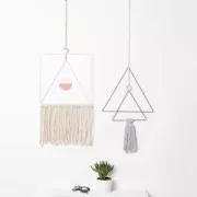 Cercle nu en métal pour attrape rêves suspension et abat-jour 30 cm Doré mat x1