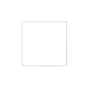 Carré nu en métal pour attrape rêves suspension et abat-jour 15 cm - Blanc x1|raw }}