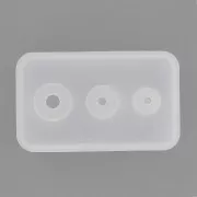 Moule silicone pour réaliser 3 poires de 15-19-23 mm en résine