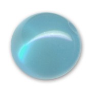 Perle ronde Polaris brillante 25 mm Aquamarine x1