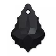 Goutte Baroque PureCrystal 6090 16x11 mm Jet x1