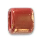Poussoir en céramique 17x15 mm Gold Red x1
