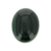 Cabochon ovale 10x8 mm en pierre gemme - Malachite x1|raw }}
