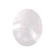 Cabochon ovale 10x8 mm - Quartz rose x1