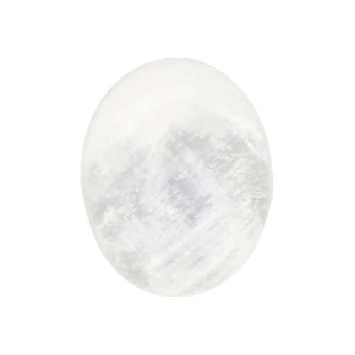 Cabochon ovale 10x8 mm - Pierre de lune x1