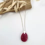 Attache pendentif - bélière 8.6 mm avec tige en Argent 925 x1