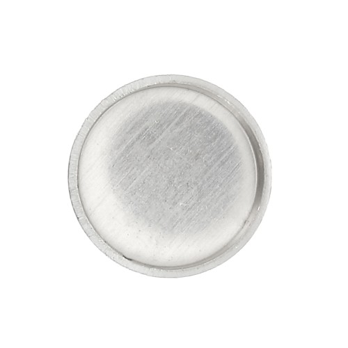 Sertis rond pour cabochon 3 mm - Argent 925 x4