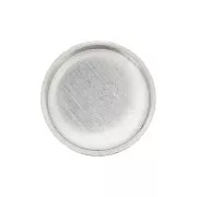 Serti rond pour cabochon 4 mm - Argent 925 x1