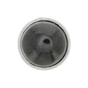 Serti rond pour cabochon 6 mm - Argent 925 x1