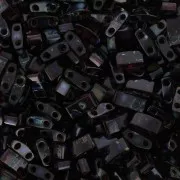 Miyuki Half Tila Beads 5x2.3x1.9mm HTL-4504 - Transparent Ruby Picasso x10g