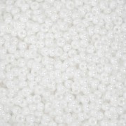 Preciosa Perles rocailles 11/0 2 mm - Chalkwhite x20g