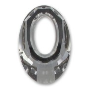 Pendentif Helios PureCrystal 6040 20 mm Crystal Silver Night x1