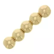Perles rondes 2 mm - Gold filled light (or laminé) x10