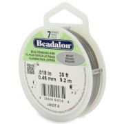 Fil Cablé 7 brins 0.46 mm - Beadalon - Acier x9,2 m